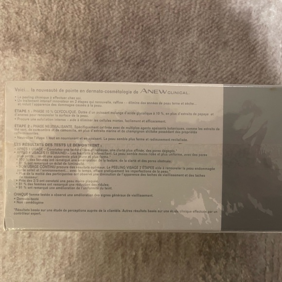 Avon Anew Clinical 2 Step Facial Peel 30 Applications - Factory Sealed - Picture 6 of 6